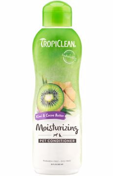 TropiClean Moisturing Pet Conditioner - Kiwi & Coco Butter 20oz.