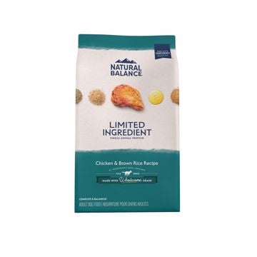 Natural Balance Chicken & Brown Rice Dry Dog Food 12lbs