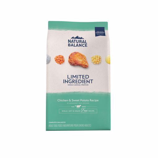 Natural Balance Chicken & Sweet Potato Dry Dog Food 24lbs