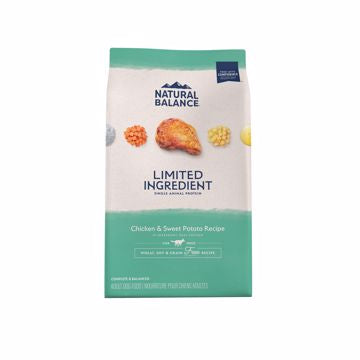 Natural Balance Chicken & Sweet Potato Dry Dog Food 12lbs
