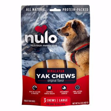 Nulo Himalayan Yak Chews 3 Chews -Large 13.3 oz