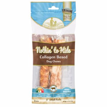 Nothin’ To Hide -Beef Roll - 5 inch 2Pk