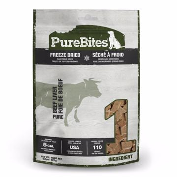 Purebites Freeze Dried Dog Treats - Beef Liver 4.2oz