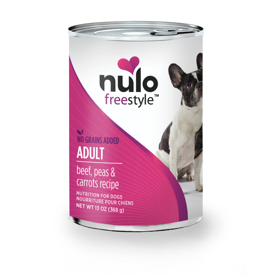 Nulo Freestyle Grain Free Soft Dog Food - Beef/Peas/Carrots 13 oz