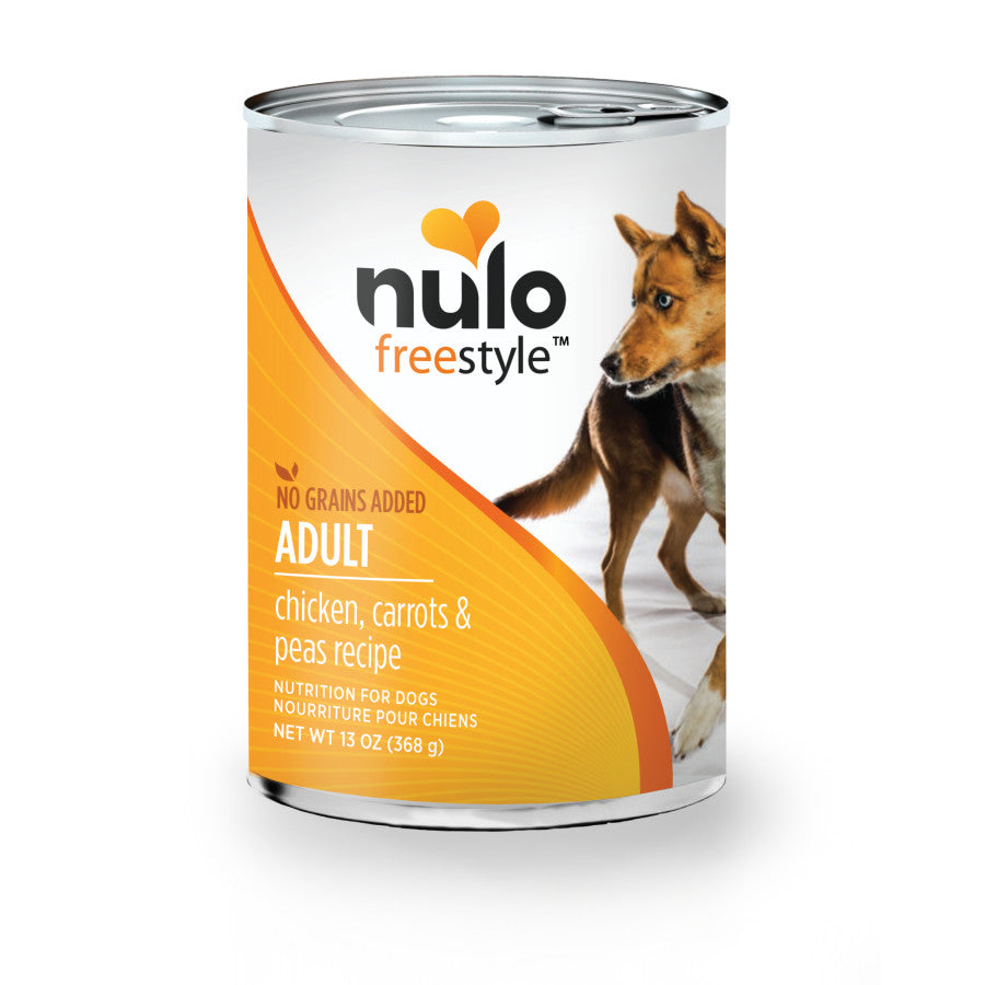 Nulo Freestyle Dog Grain Free Soft Dog Food - Chicken/Carrot/Peas Recipe - 13 oz
