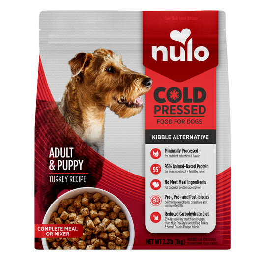 Cold Pressed Dog Food- Turkey 2.2lbs