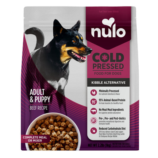 Cold Pressed Dog Food- Beef 2.2Lbs