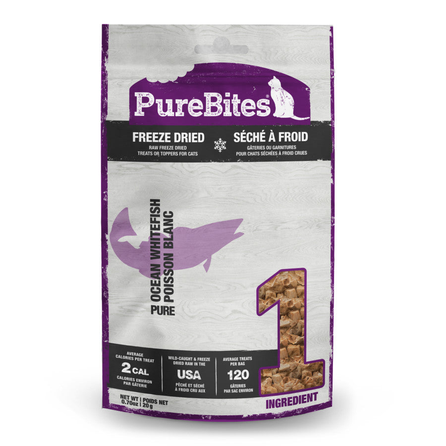 Pure Bites Freeze Dried Cat Treats - Ocean Whitefish - .7 oz