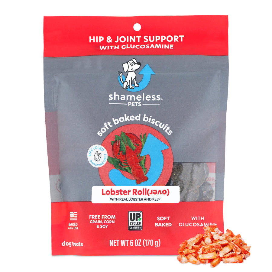 Shameless Pets Soft Baked Biscuits - Lobster Roll Over - 6oz