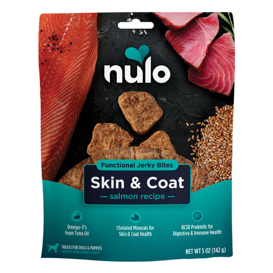 Nulo Skin & Coat Salmon Jerky Bites