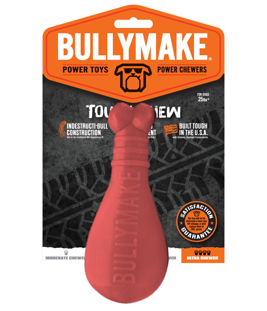 Bully Make Tough Chew Toy- Turkey Leg- Turkey
