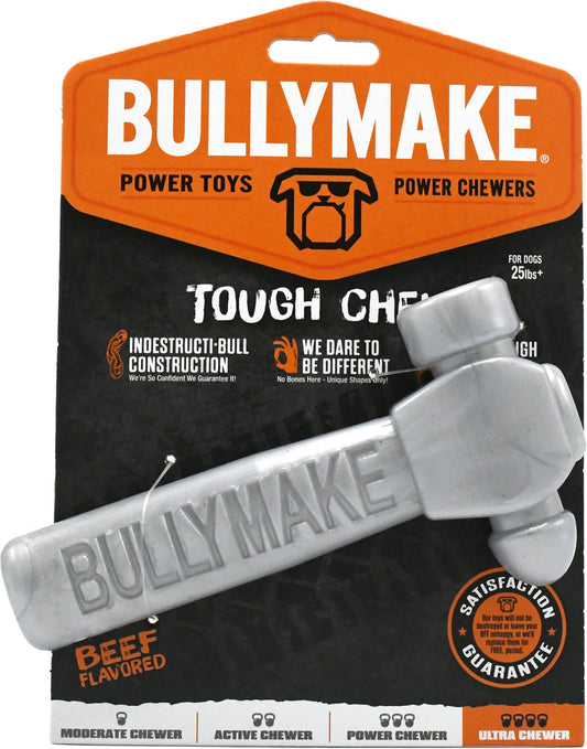 Bully Make Tough Chew Toy- Hammer- Beef