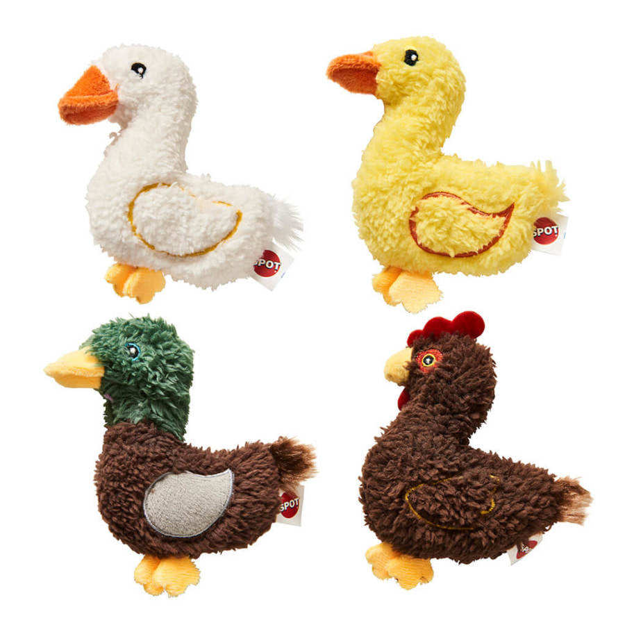 Assorted 4” Bird Cat Toy