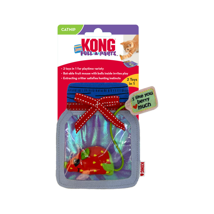 Kong Pull-A-Partz Jamz w/Catnip Cat Toy