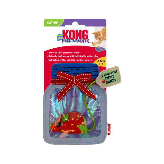 Kong Pull-A-Partz Jamz w/Catnip Cat Toy