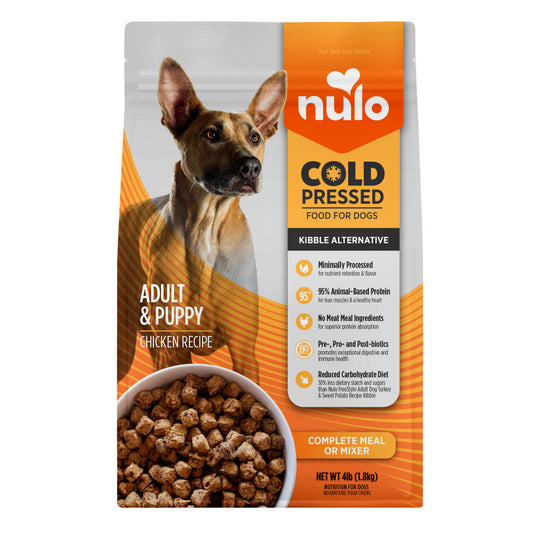 Cold Pressed Dog Food- Chicken 4lbs