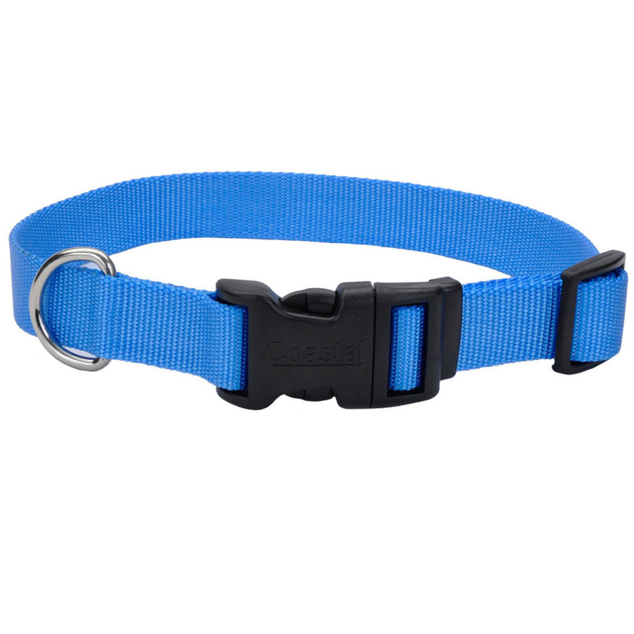 Coastal Nylon Collar Snap Buckle Blue Lagoon XS 8-12”