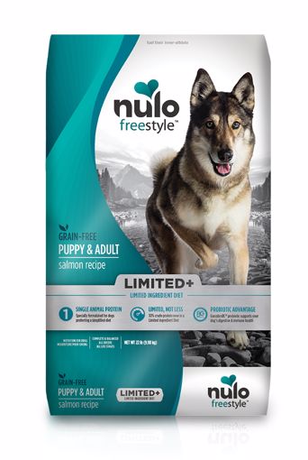 Nulo FreeStyle Puppy & Adult Grain Free Dog Food - Salmon - 22lb