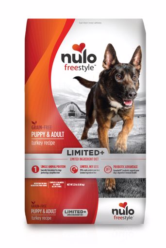 Nulo FreeStyle Puppy & Adult Grain Free Dog Food - Turkey - 22 lb