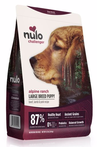 Nulo Challenger LG Breed Puppy- Beef, Lamb, Pork 24lbs
