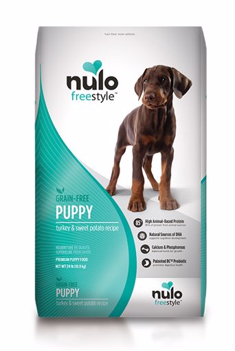 Nulo Freestyle Grain Free Puppy- Turkey/ Sweet Potato 24lbs