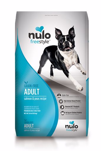 Nulo Freestyle Grain Free Adult- Salmon/ Peas 24lbs