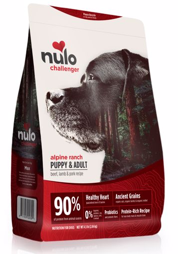 Nulo Challenger Puppy & Adult- Beef, Lamb, Pork 24lbs